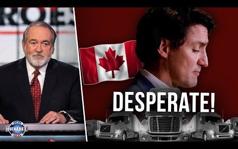 DESPERATE Hypocrite Trudeau Throws the Sink at Trucker Protestors | FOTM | Huckabee