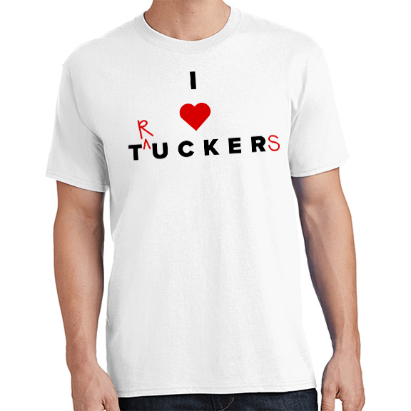 Tucker Carlson: Pro Trucker, Pro Freedom Shirt — Support truckers.  Oppose government mandates.  Nuff said.